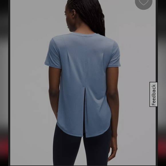 Lightweight Split-Back Training T-Shirt Nwot Size 6 - Picture 9 of 11